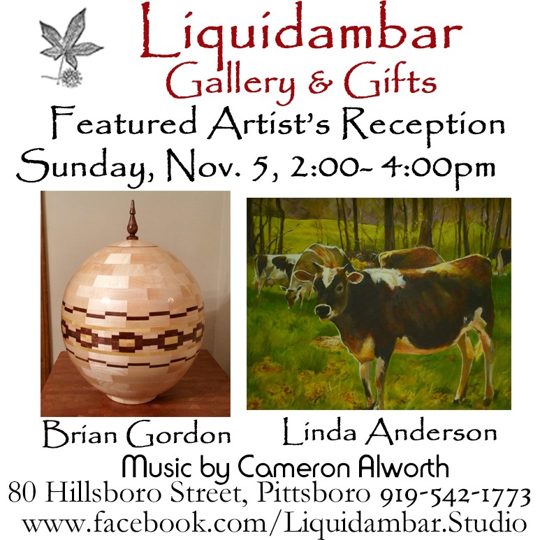 Liquidambar Featured Artists Brian Gordan & Linda Anderson