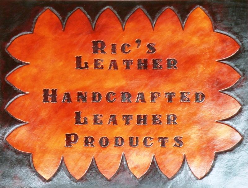 Ric's leather logo