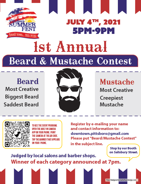 Summer Fest 2021 Beard and Mustache contest