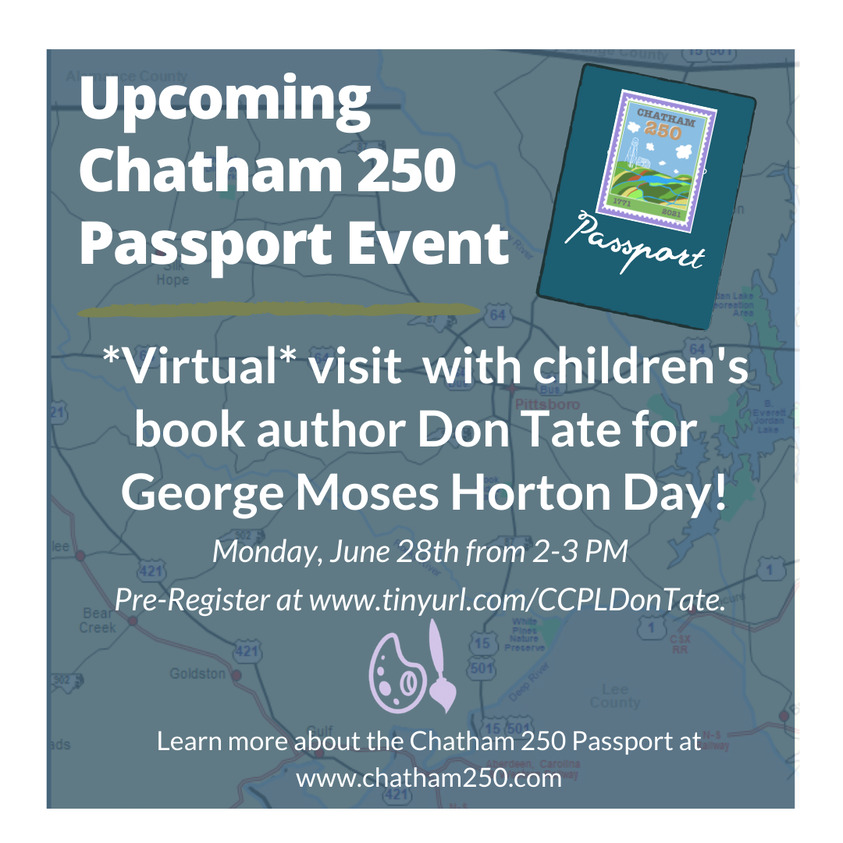 George Moses Horton Day flyer