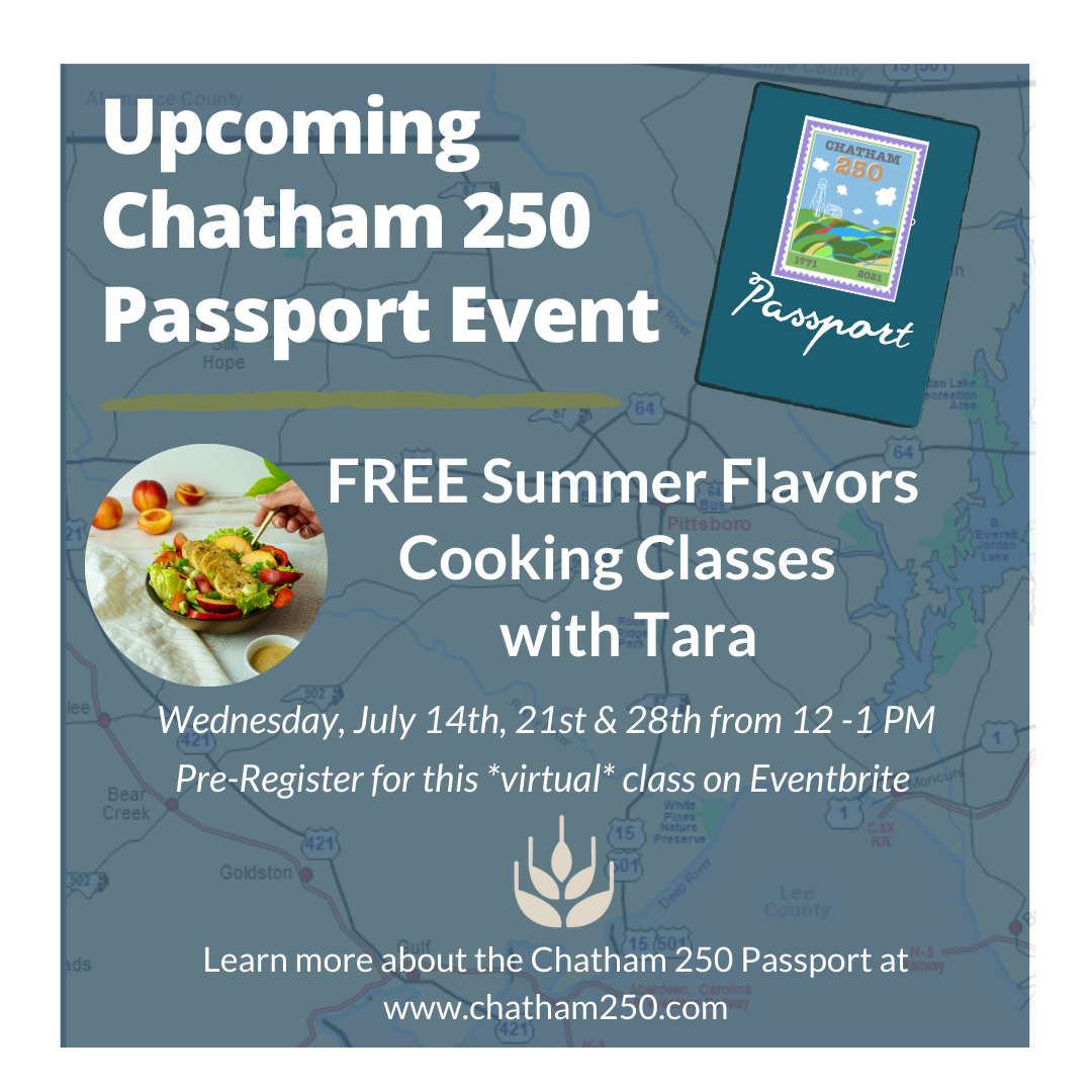 Chatham 250 Summer Flavors cooking class