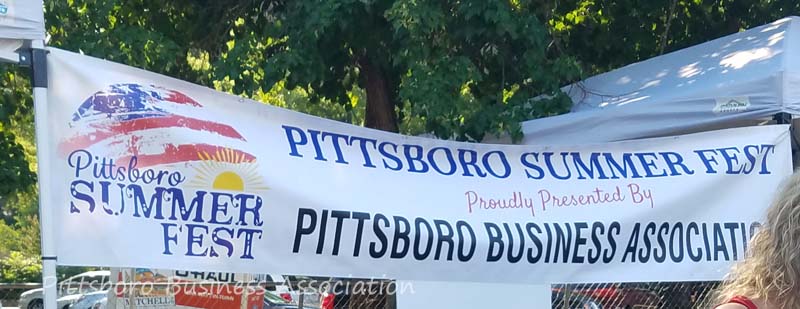 The Pittsboro Business Association hosted Summer Fest 2021.