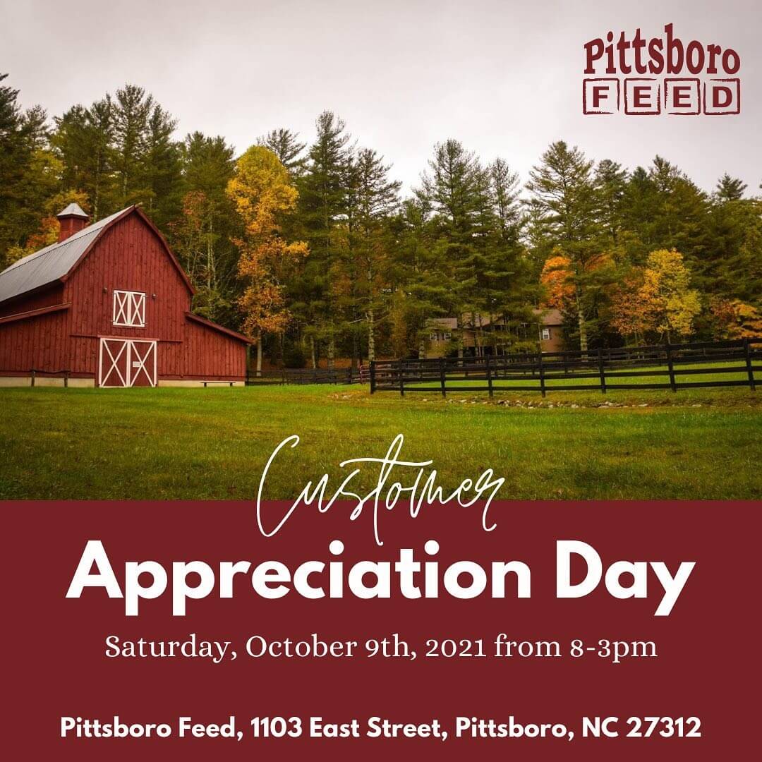 Pittsboro Feed customer appreciation day