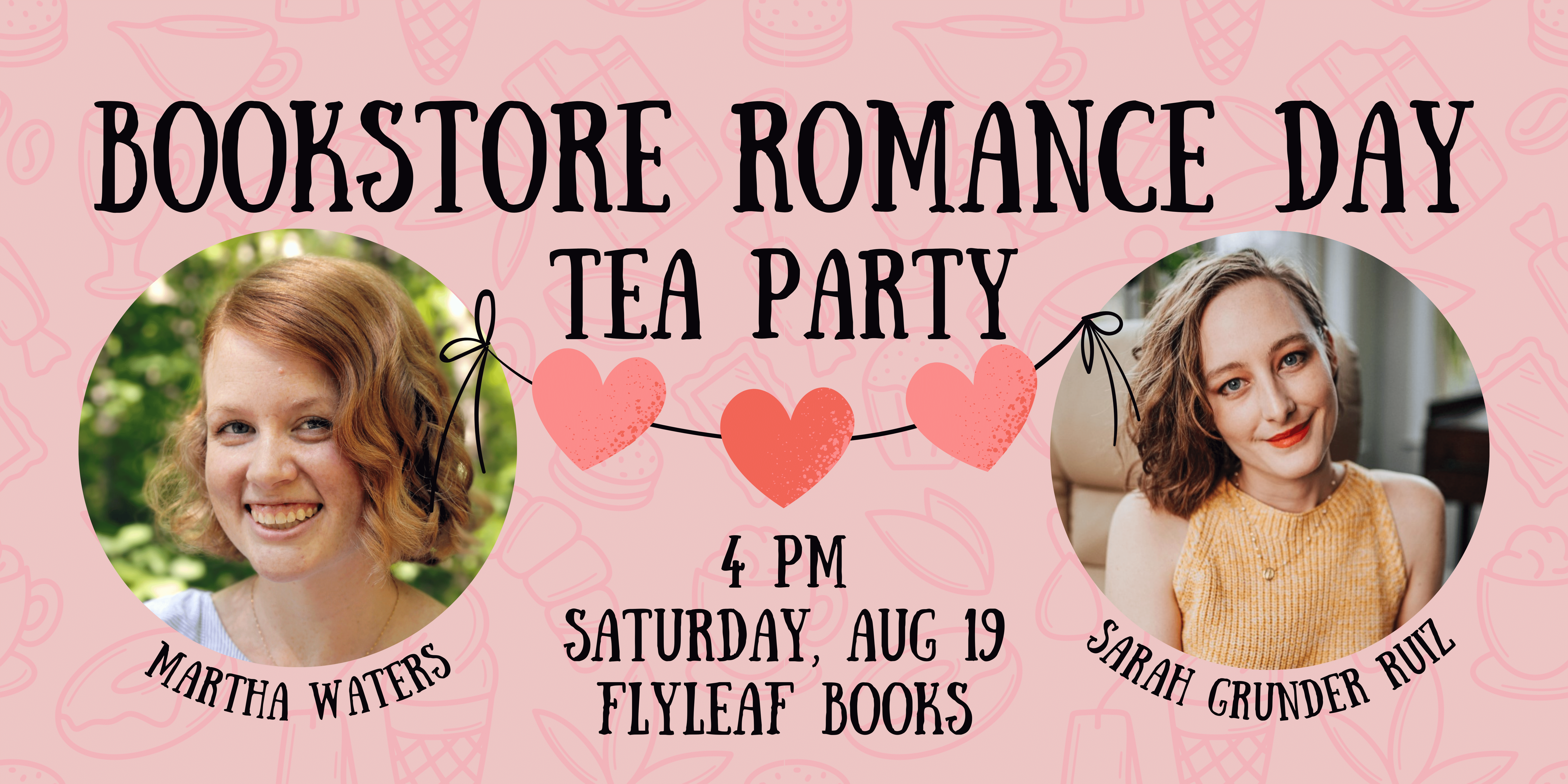 Bookstore Romance Day tea party