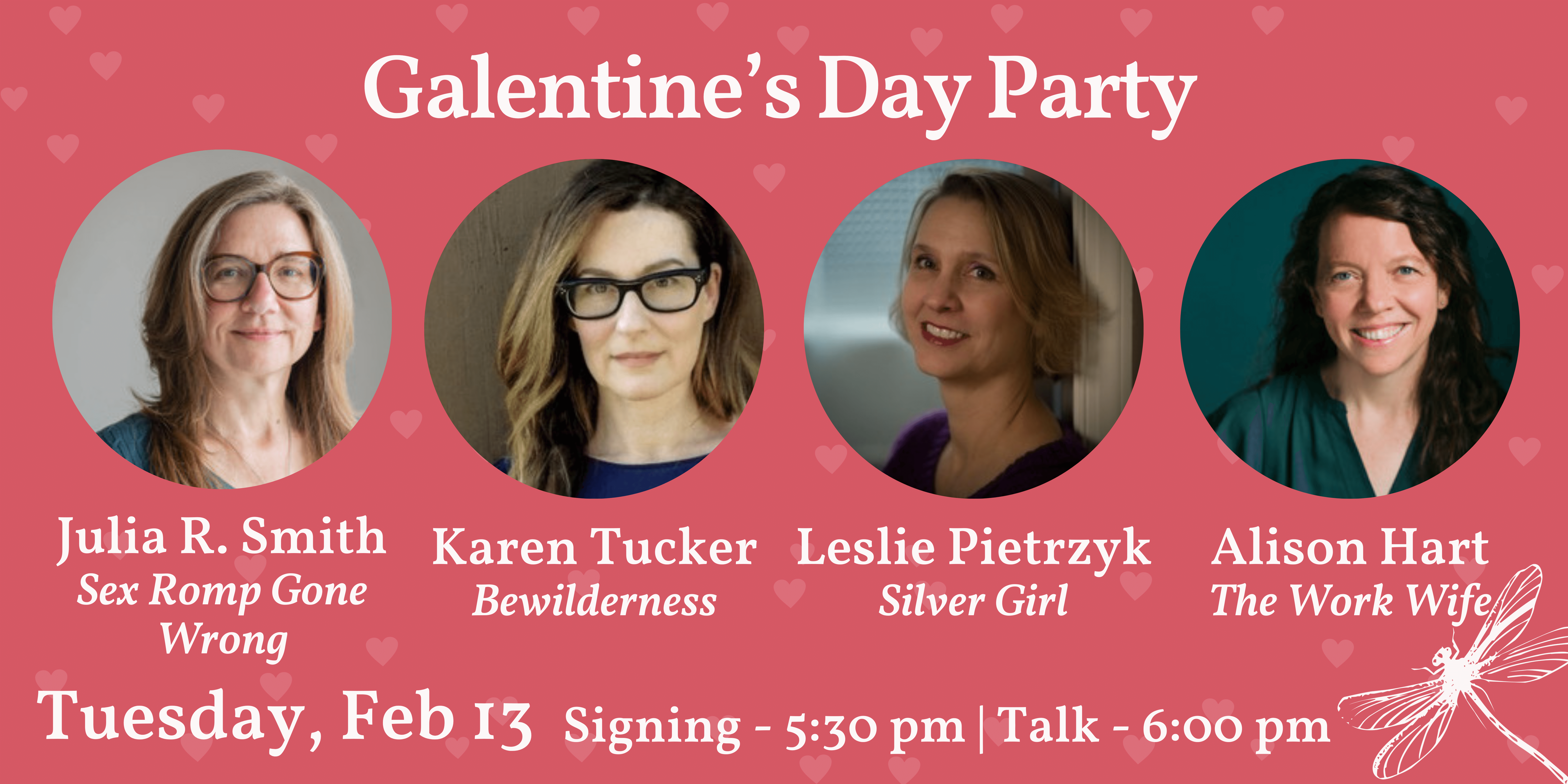 Galentine's Day Party at Flyleaf Books