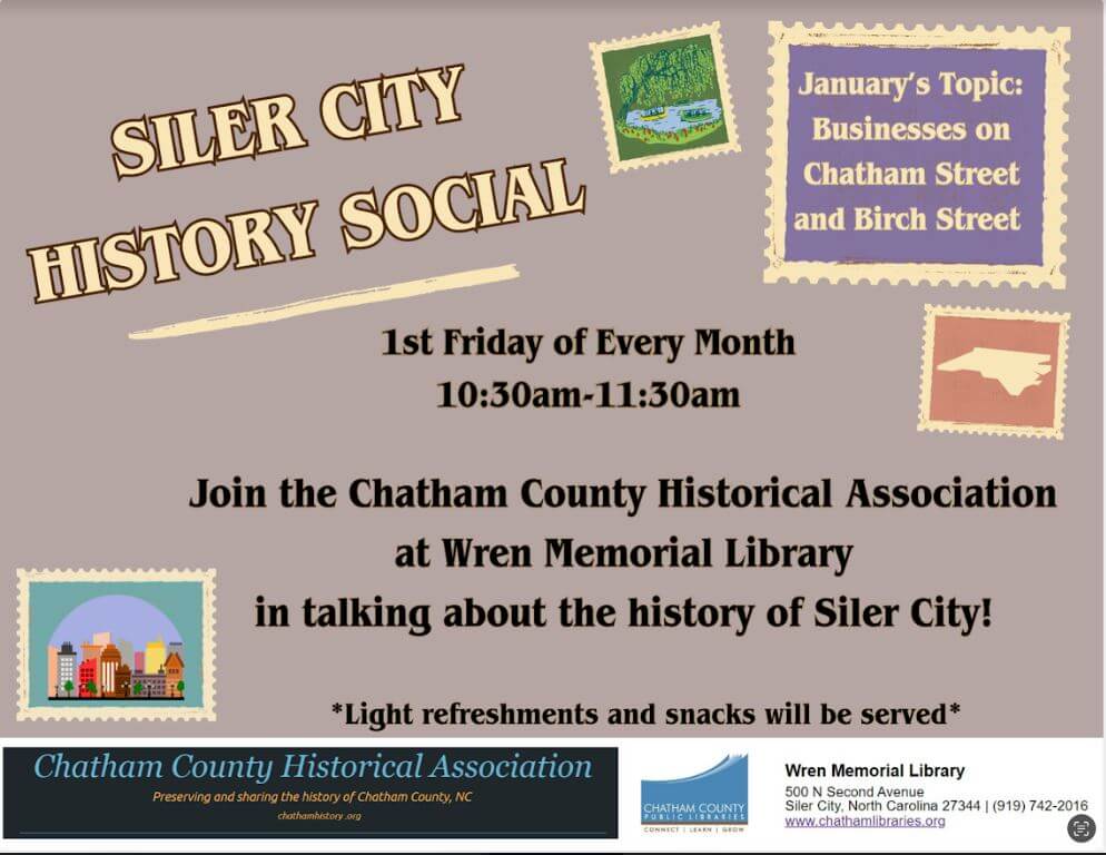 Siler City History Social