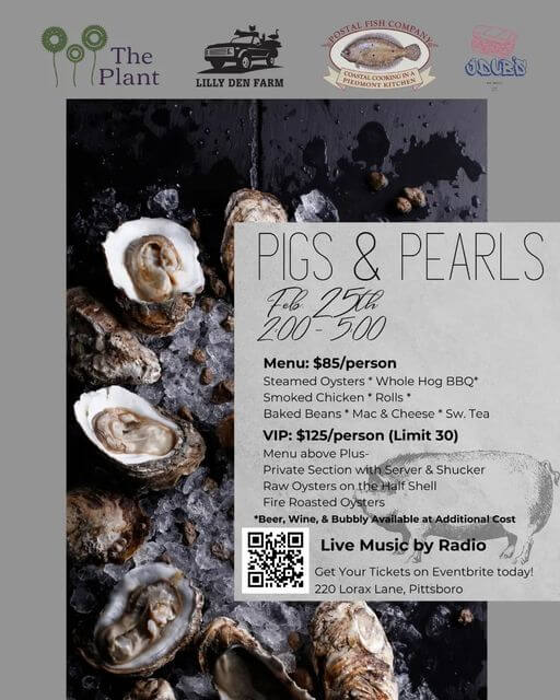 Pigs and Pearls at Postal Fish Company