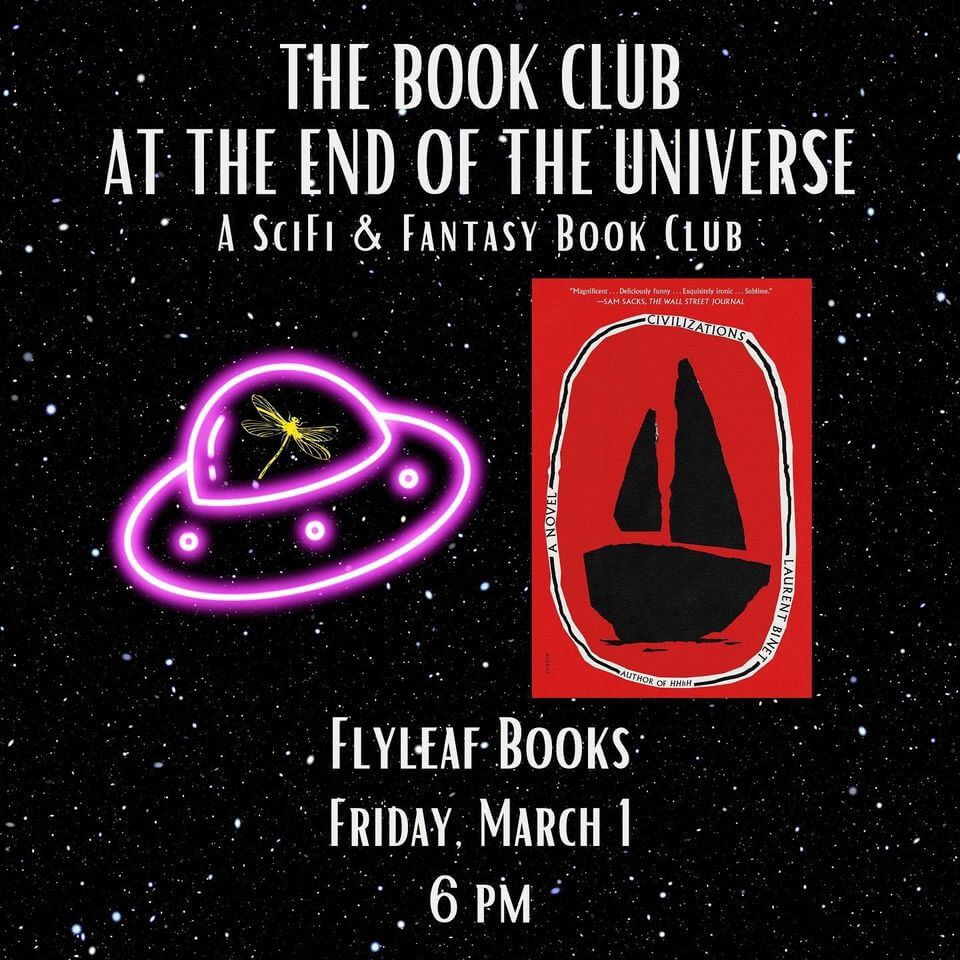 Flyleaf book club party