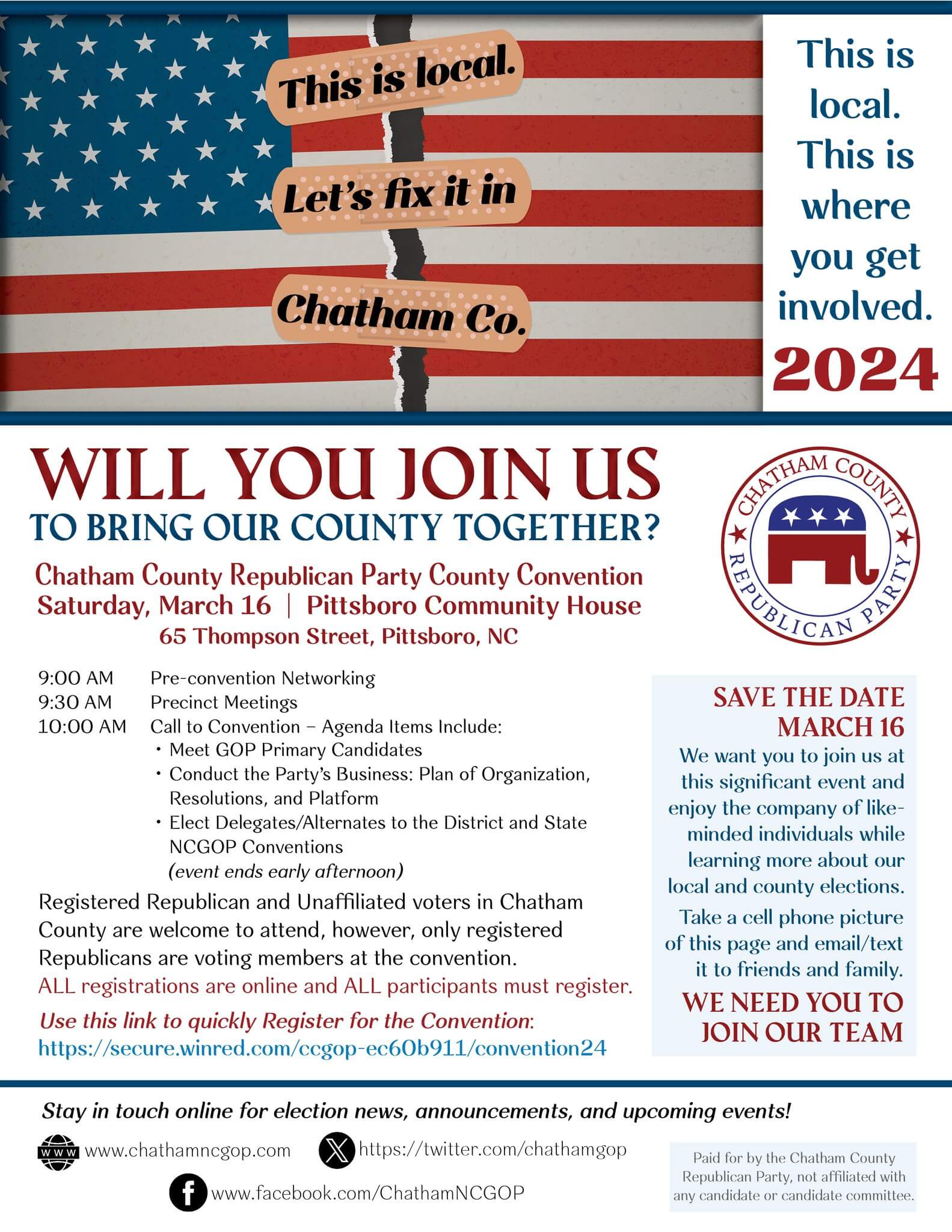 Chatham County Republican Convention