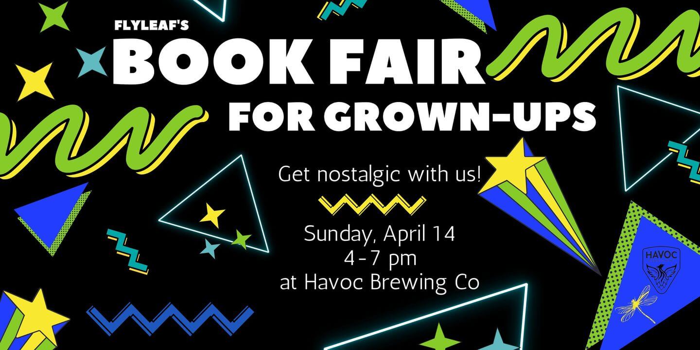 Book fair for grown ups.