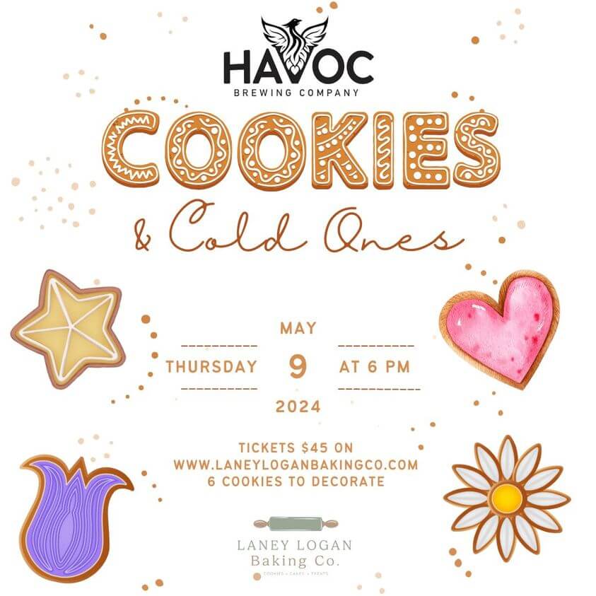 Cookies and cold ones at Havoc Brewing